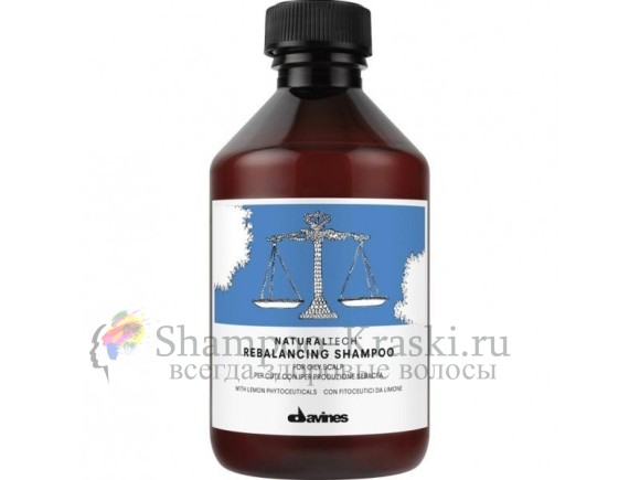 Балансирующий шампунь - Davines Tech Rebalancing Shampoo 250 мл
