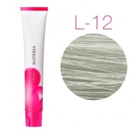 Lebel Materia 3D L-12 (супер блондин лайм) - Перманентная низкоаммичная краска для волос 80 мл