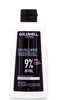 Окислитель 9% - Goldwell Topchic Developer Lotion - 9% 30 Vol 1000 мл