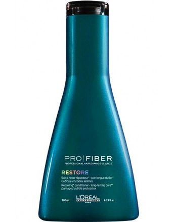 Loreal Профешнл Pro Fiber Restore Conditioner - Смываемый уход для сильно поврежденных волос 200 мл