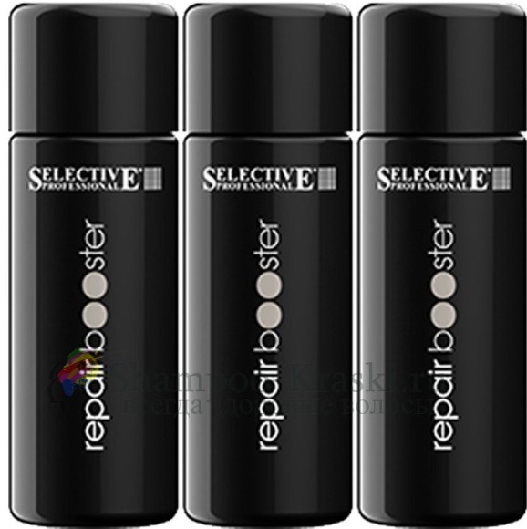 Сыворотка-активатор концентрированная восстанавливающая - Selective Professional Caviar Sublime Repair Booster 3*25 мл