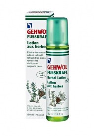 Травяной лосьон ( нормализует потоотделение и смягчает кожу) - Gehwol Fusskraft Herbal Lotion 150 мл