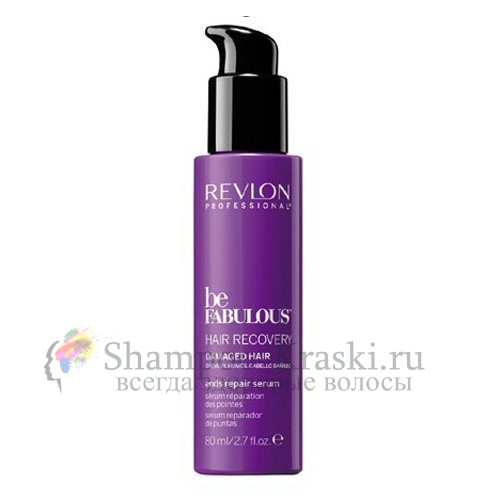 Восстанавливающая сыворотка для кончиков волос - Revlon Be Fabulous Hair Recovery Ends Repair Serum 80мл