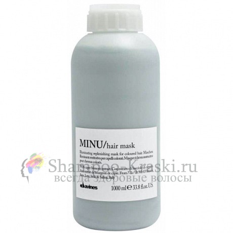 Восстанавливающая маска для окрашенных волос - Davines Essential Haircare Minu Hair Mask 1000 мл