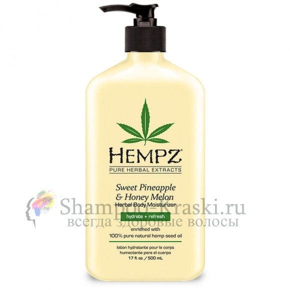 Молочко для тела Hempz Sweet Pineapple & Honey Melon Herbal Body Moisturize 500 мл.