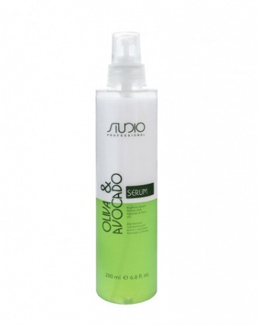 Двухфазная сыворотка для волос с маслами авокадо и оливы - Kapous Studio Professional Oliva & Avocado Serum 200 мл