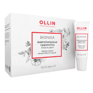 Энергетическая сыворотка для окрашенных волос "Яркость цвета" Ollin BioNika Colored Energy Serum 10*15