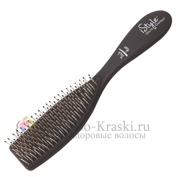 Olivia Garden I Style Щётка гибкая узкая для густых волос