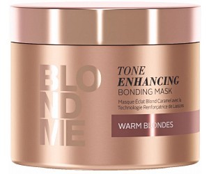 Бондинг-маска для поддержания тёплых оттенков - Schwarzkopf BlondMe Tone Enhancing Bonding Mask Warm 200 мл