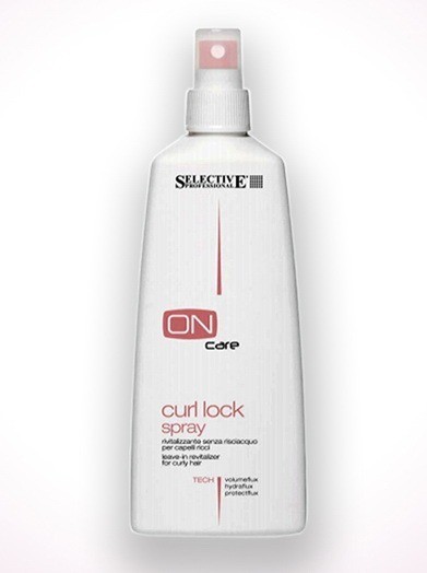 Тонизирующий несмываемый спрей для объема и вьющихся волос - Selective Professional On Care Color Care Curl Lock Spray 250 мл