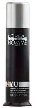 Матирующая крем-паста для укладки - Loreal Lp Homme Matt Sculpting Pomade (Loreal скульпт помада) 80 мл
