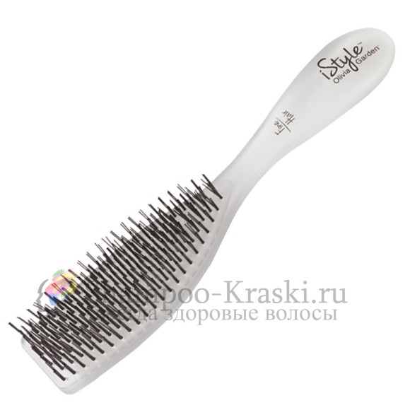 Olivia Garden I Style Щётка гибкая узкая для тонких волос