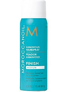 Сияющий лак для волос эластичной фиксации - Moroccanoil Luminous Hairspray Medium 75 мл