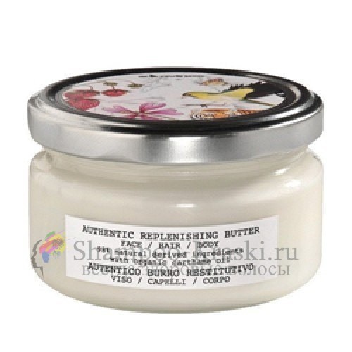 Восстанавливающее масло для лица, волос и тела - Davines Authentic Replenishing Butter Face/Hair/Body 200 мл