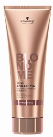 Бондинг-шампунь для поддержания теплых оттенков блонд - Schwarzkopf BlondMe Tone Enhancing Bonding Shampoo Warm 250 мл Бондинг-шампунь для поддержания теплых оттенков блонд - Schwarzkopf BlondMe Tone Enhancing Bonding Shampoo Warm 250 мл