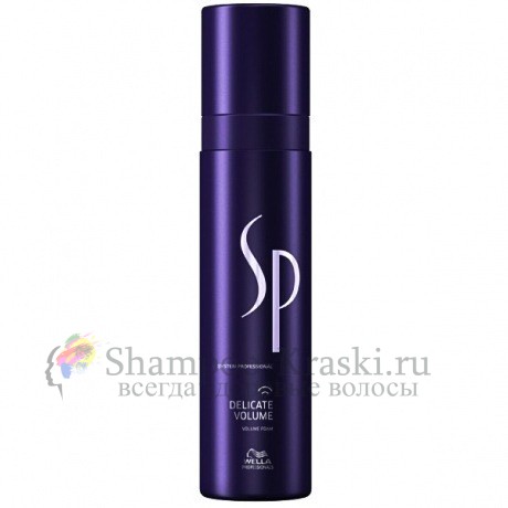 Пена для придания формы и объема - Wella System Professional Styling Delicate Volume 200 мл