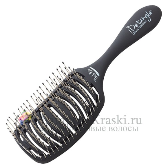 Olivia Garden IDTH Щётка гибкая продувная для густых волос