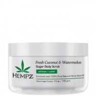 Скраб для тела Hempz Fresh Coconut & Watermelon Sugar Body Scrub 177 мл. Скраб для тела Hempz Fresh Coconut & Watermelon Sugar Body Scrub 177 мл.