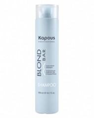 Освежающий шампунь для волос оттенков блонд - Kapous Professional Blond Bar Refresh Shampoo 300 мл