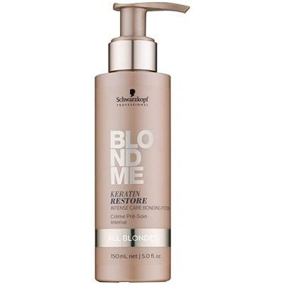 Бондинг-эликсир для интенсивного ухода за волосами блонд - Schwarzkopf BlondMe Keratin Restore Intense Care Bonding Potion 150 мл