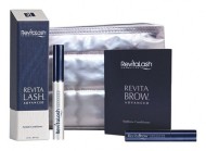 Набор RevitaLash Бережный уход (усилитель роста ресниц 2мл + усилитель роста бровей 1,5мл + косметичка)