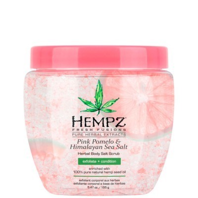 Скраб для тела Hempz Pink Pomelo & Himalayan Sea Salt Herbal Body Salt Scrub 157 мл.