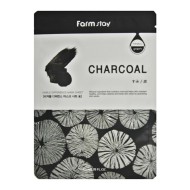 FarmStay Увлажняющая маска для лица сдревесным углем Visible Difference Mask Sheet Charcoal 23 мл FarmStay Увлажняющая маска для лица сдревесным углем Visible Difference Mask Sheet Charcoal 23 мл
