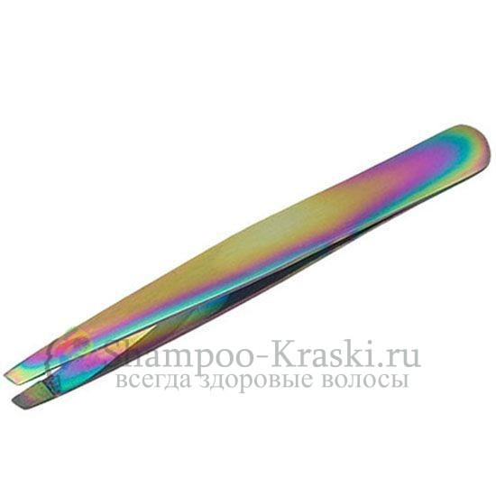 Пинцет РТ-380-D ТИТАНИУМ Скошенный METZGER