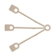 SIBEL Запасные резинки длинные на бигуди для химической завивки Длинные 50шт