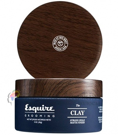 Глина для укладки волос сильной фиксации - Chi Esquire The Clay 85 гр