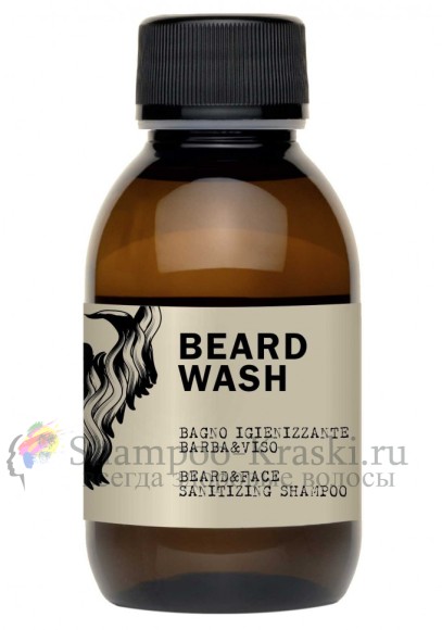Гигиенический шампунь для бороды и лица - Davines Dear Beard Wash 150 мл