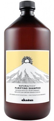 Очищающий шампунь против перхоти - Davines Purifying Shampoo 1000 мл