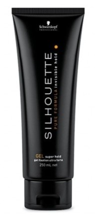 Гель для волос сверхсильной фиксации - Schwarzkopf Silhouette Pure Formula Invisiblehold Gel 250 мл