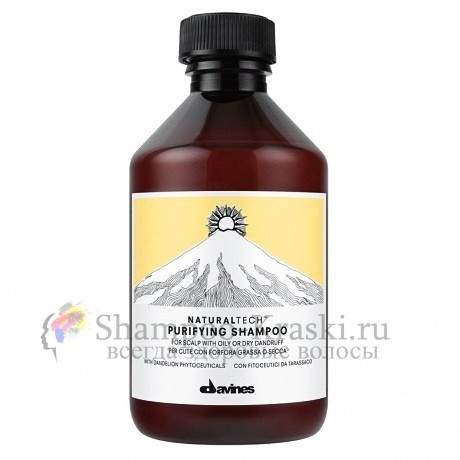 Очищающий шампунь против перхоти - Davines Purifying Shampoo 250 мл