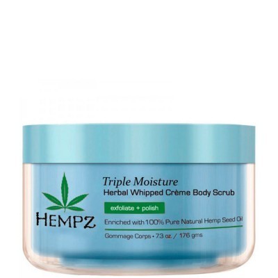 Скраб для тела Hempz Triple Moisture Herbal Body Scrub 177 мл.