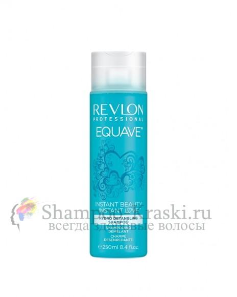 Шампунь облегчающий расчесывание - Revlon Equave Hydro Detangling Shampoo 250 мл