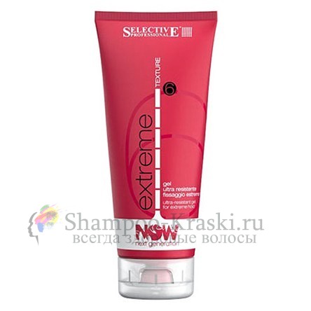 Ультрастойкий гель экстремальной фиксации - Selective Professional Now Next Generation Extreme Gel 200 мл