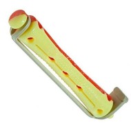 БИГУДИ для химической завивки желто-красные короткие SIBEL, 12 шт