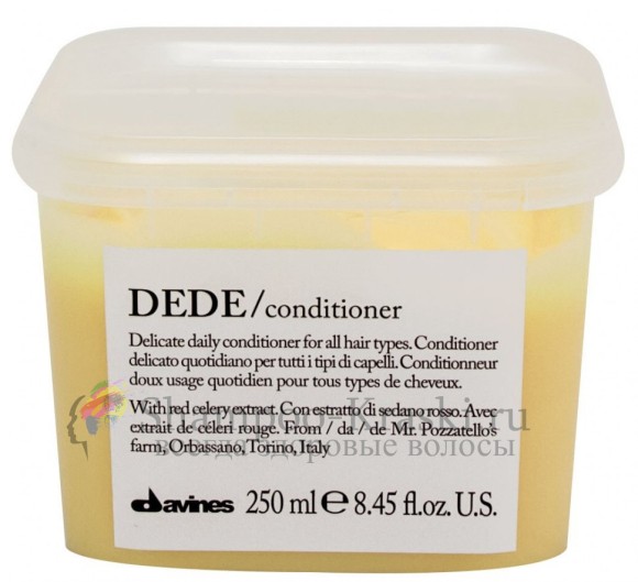 Деликатный кондиционер - Davines Essential Haircare Dede Conditioner 250 мл
