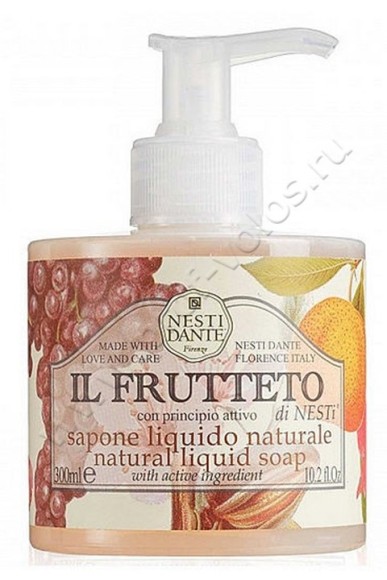 Мыло жидкое Nesti Dante Il Frutteto Natural Liquid Soap (Нести Данте Фруктовая Коллекция) 300 мл.