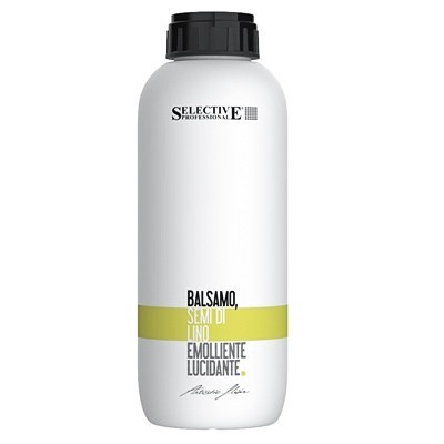 Бальзам для волос Семя льна питательный - Selective Professional Balsamo Semi di Lino 1000 мл