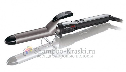 Плойка для волос Dewal BaByliss PRO Titanium Tourmaline с механическим терморегулятором (25 мм)