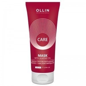 Маска против выпадения волос с маслом миндаля Ollin Care Almond Oil Mask 200 мл
