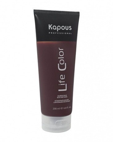Оттеночный бальзам для волос "Life Color", медный - Kapous Professional Life Color Balm Cooper 200 мл
