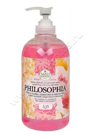 Мыло жидкое Nesti Dante Philosophia Lift Liquid Soap (Нести Данте Философия Лифтинг) 500 мл.