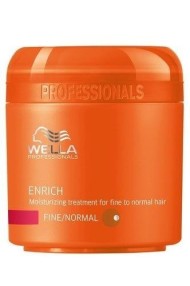 Крем-маска питательная для нормальных и тонких волос - Wella Professional Enrich Moisturizing Treatment for Fine To Normal Hair 150 мл Крем-маска питательная для нормальных и тонких волос - Wella Professional Enrich Moisturizing Treatment for Fine To Normal Hair 150 мл