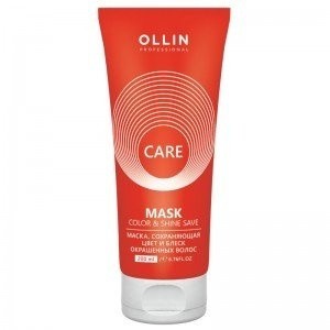 Маска, сохраняющая цвет и блеск окрашенных волос Ollin Care Color Mask 200 мл