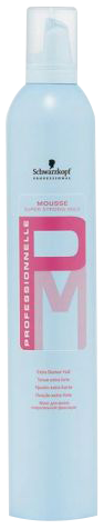 Мусс для волос сверхсильной фиксации - Schwarzkopf Professionell Super Strong Hold Mousse 500мл
