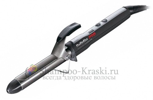 Плойка для волос Dewal BaByliss PRO Titanium Tourmaline с электронным терморегулятором (25 мм)