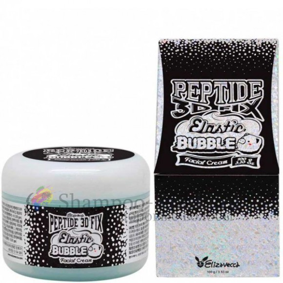 Elizavecca Пептидный кислородный крем Peptide 3D Fix Elastic Bubble Facial Cream